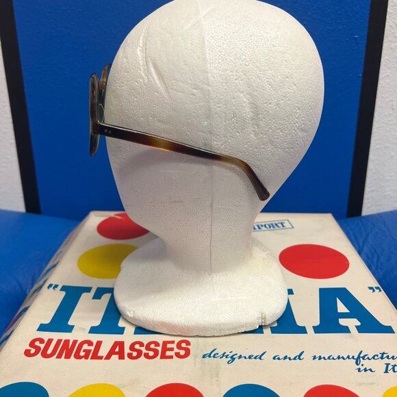 Vintage Deadstock 1960s Italian Oversized Round Sunglasses main image 9